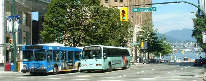 Coast Mountain Bus New Flyer D60LF articulated bus 8064